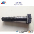 Square Head Bolts with Nut and Washer for Rail Fastening System